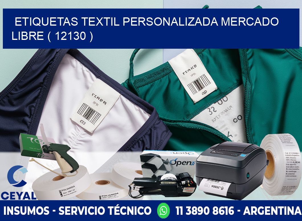 ETIQUETAS TEXTIL PERSONALIZADA MERCADO LIBRE ( 12130 )
