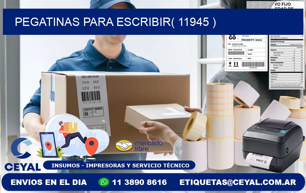 PEGATINAS PARA ESCRIBIR( 11945 )