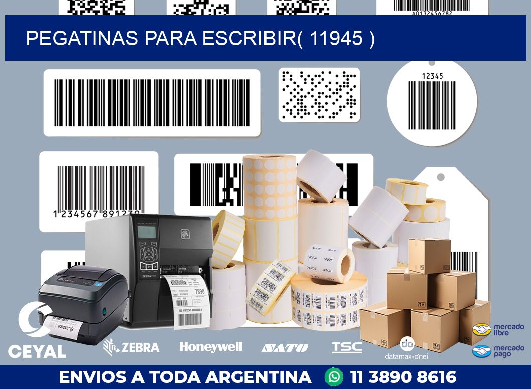 PEGATINAS PARA ESCRIBIR( 11945 )
