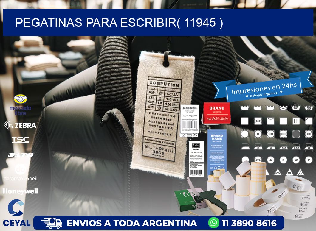 PEGATINAS PARA ESCRIBIR( 11945 )