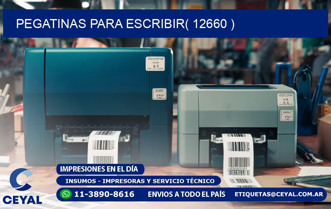 PEGATINAS PARA ESCRIBIR( 12660 )