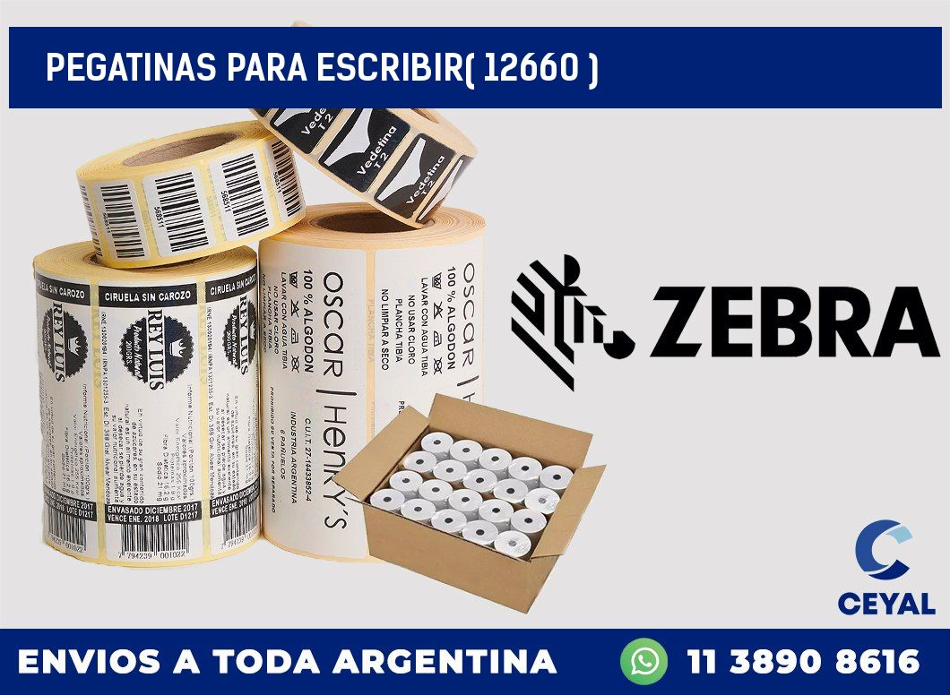 PEGATINAS PARA ESCRIBIR( 12660 )