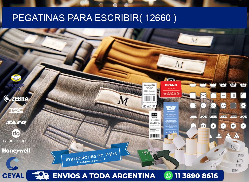 PEGATINAS PARA ESCRIBIR( 12660 )