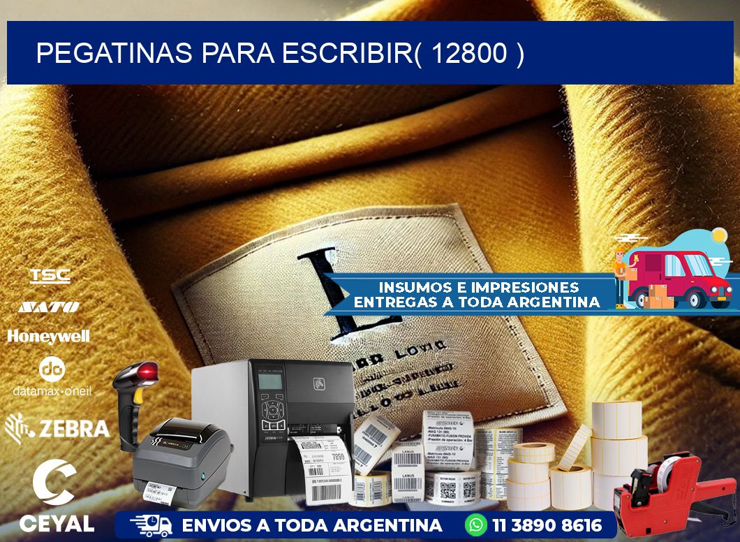 PEGATINAS PARA ESCRIBIR( 12800 )