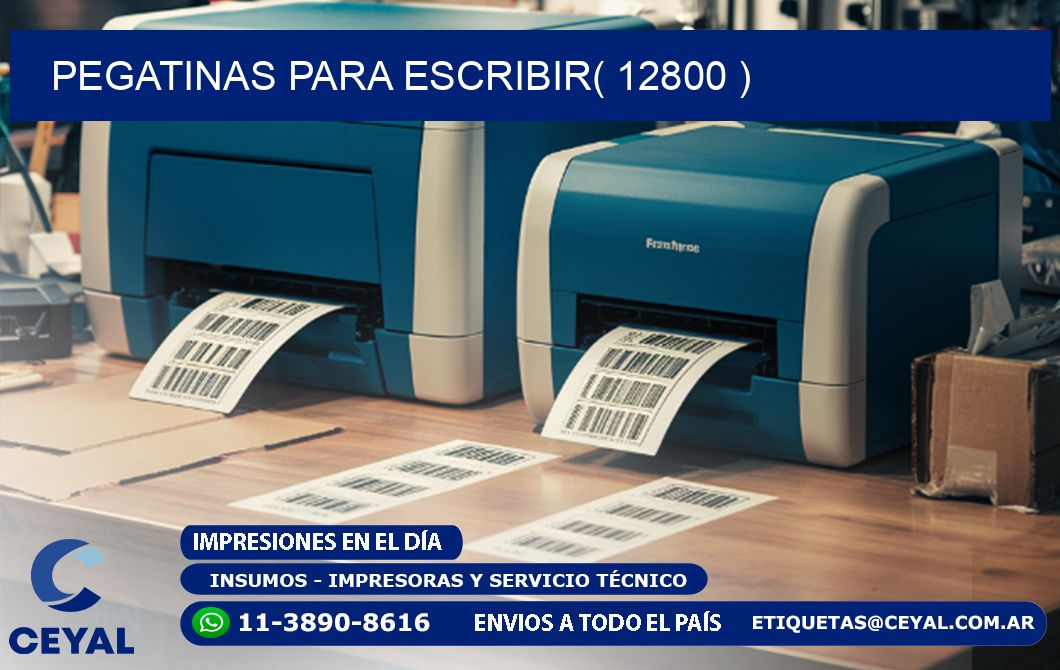 PEGATINAS PARA ESCRIBIR( 12800 )