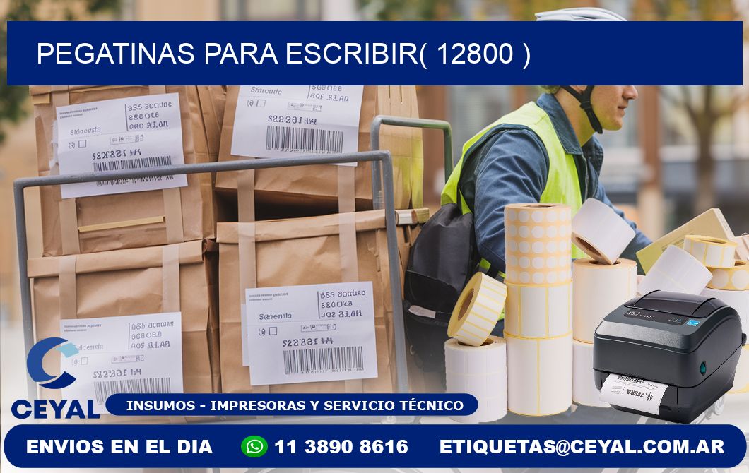PEGATINAS PARA ESCRIBIR( 12800 )