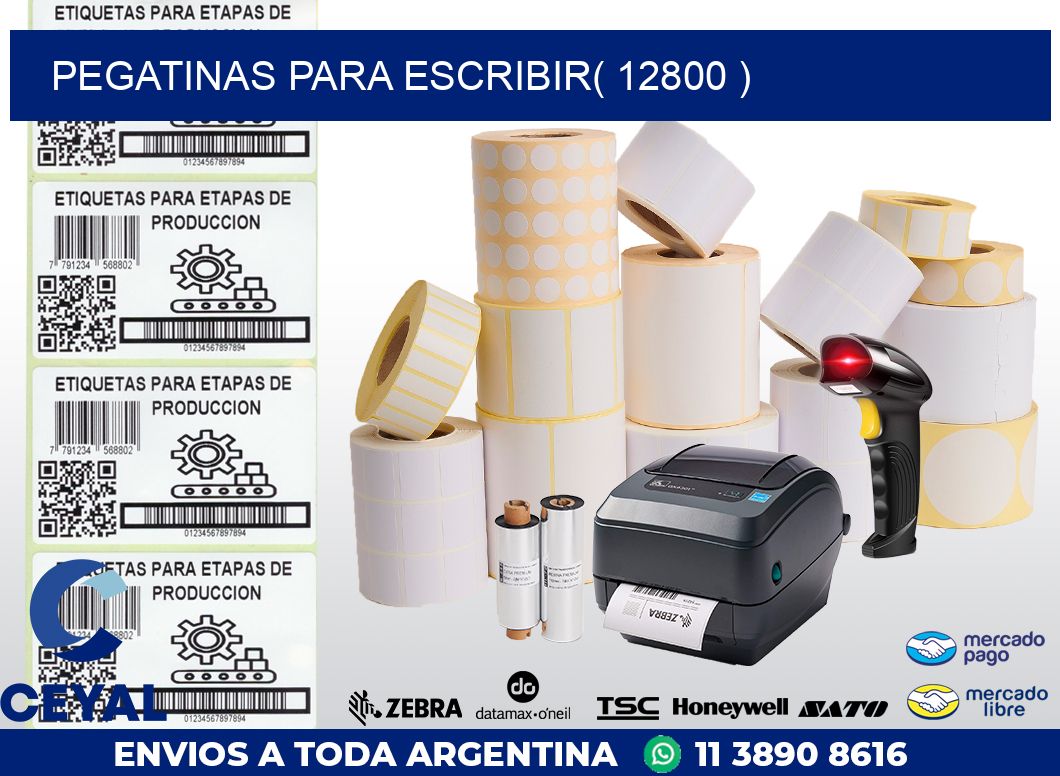 PEGATINAS PARA ESCRIBIR( 12800 )