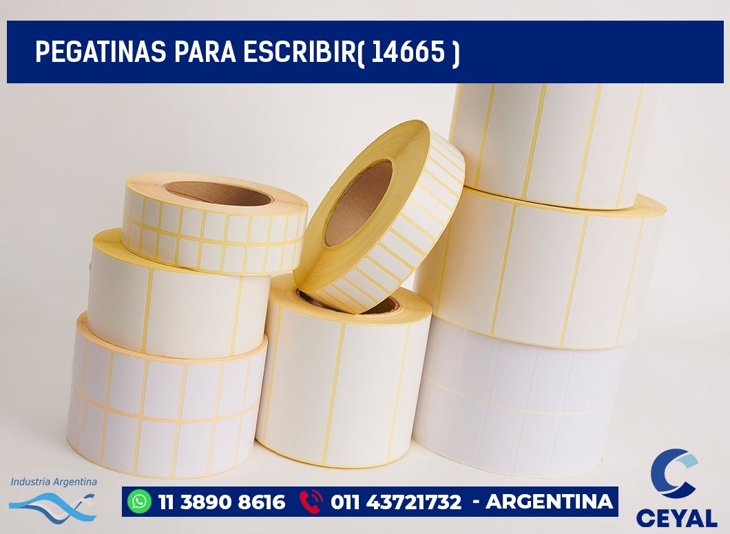 PEGATINAS PARA ESCRIBIR( 14665 )
