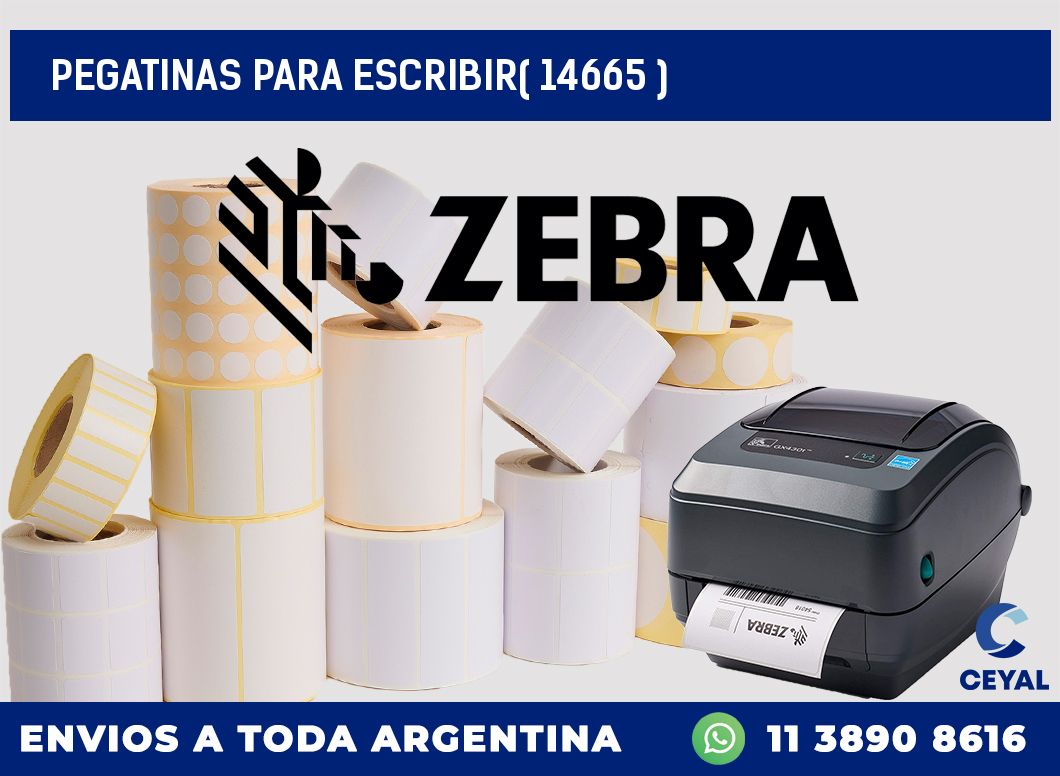 PEGATINAS PARA ESCRIBIR( 14665 )