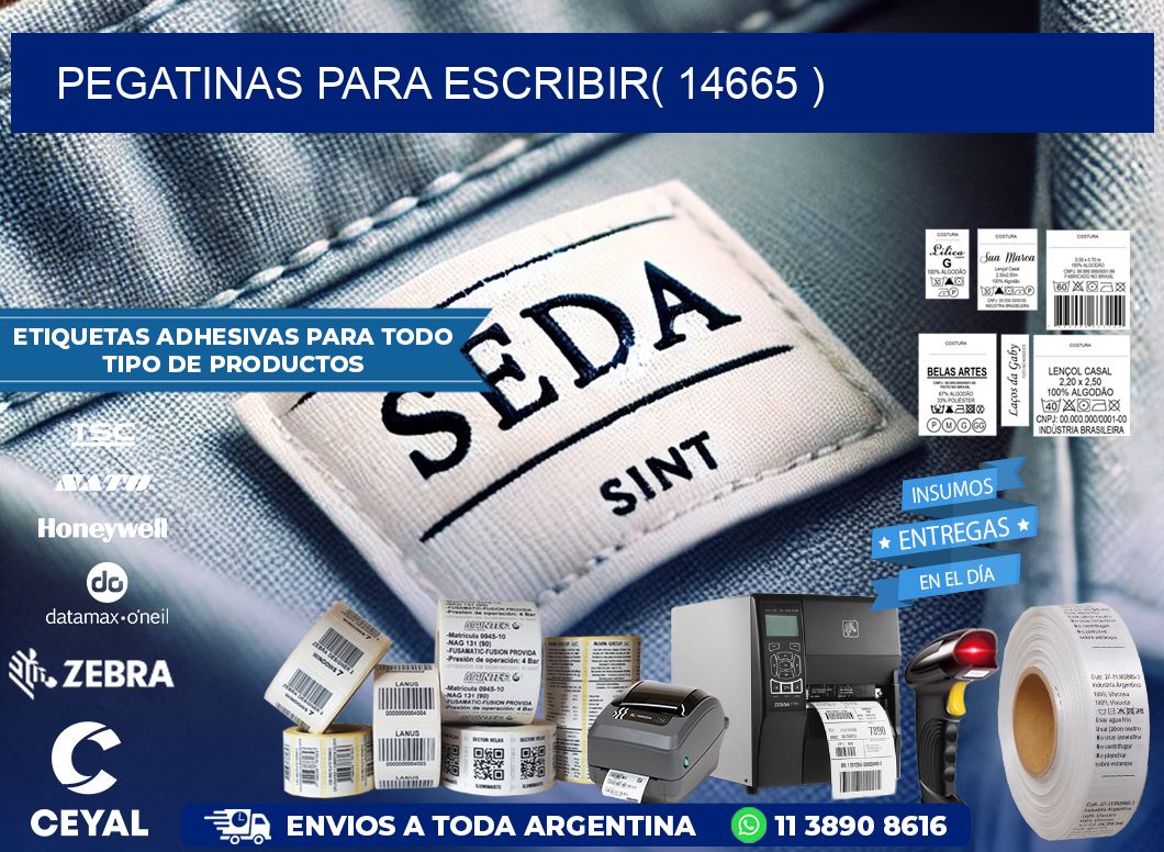 PEGATINAS PARA ESCRIBIR( 14665 )