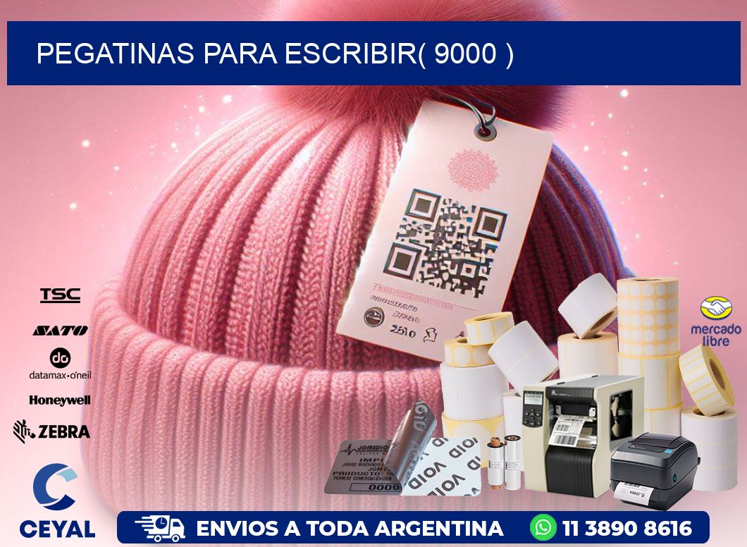 PEGATINAS PARA ESCRIBIR( 9000 )