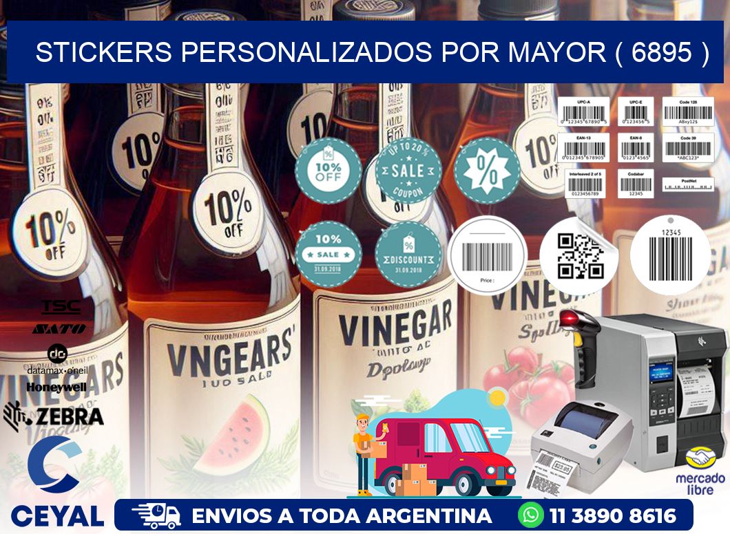 STICKERS PERSONALIZADOS POR MAYOR ( 6895 )