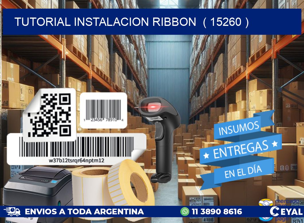 TUTORIAL INSTALACION RIBBON  ( 15260 )