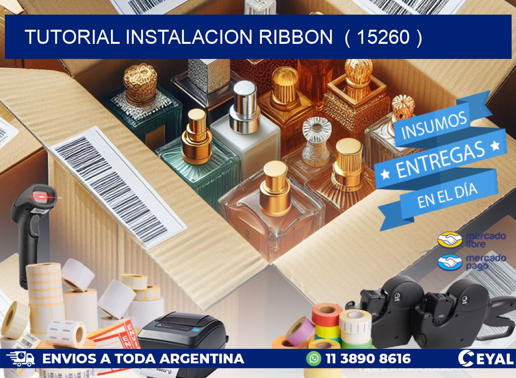 TUTORIAL INSTALACION RIBBON  ( 15260 )