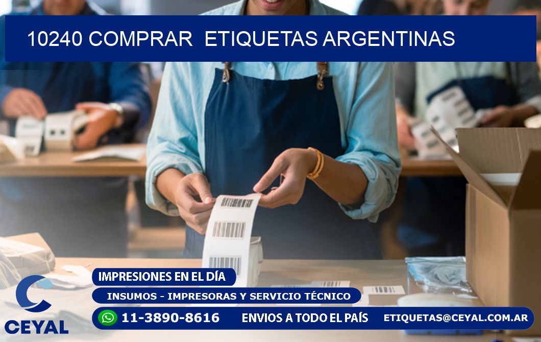 10240 COMPRAR  ETIQUETAS ARGENTINAS