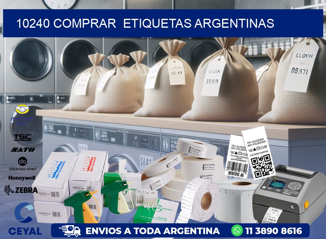 10240 COMPRAR  ETIQUETAS ARGENTINAS