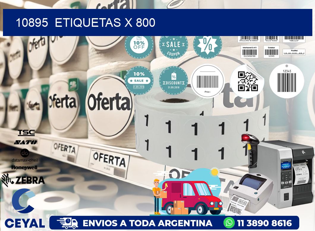 10895  ETIQUETAS X 800