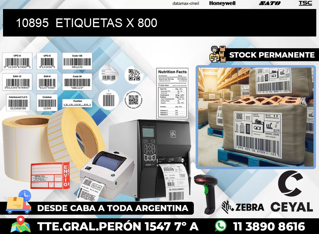 10895  ETIQUETAS X 800
