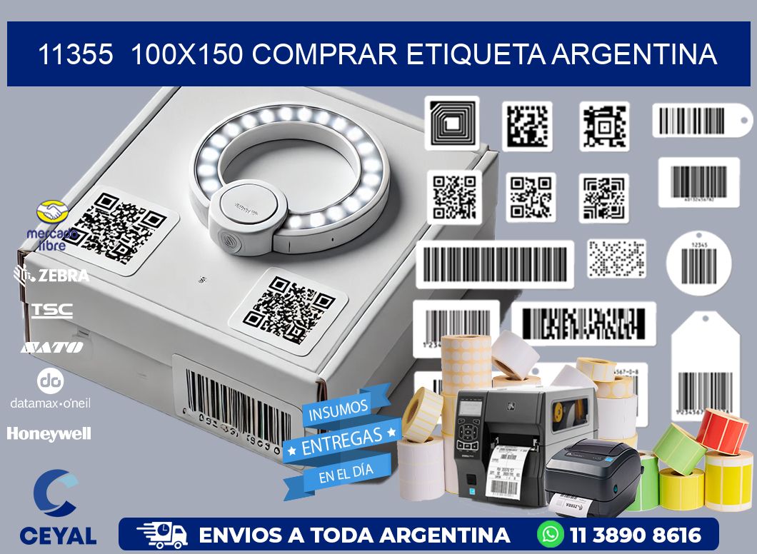 11355  100X150 COMPRAR ETIQUETA ARGENTINA