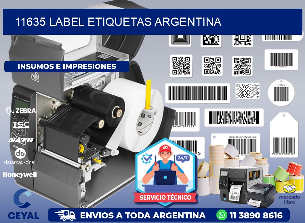 11635 LABEL ETIQUETAS ARGENTINA