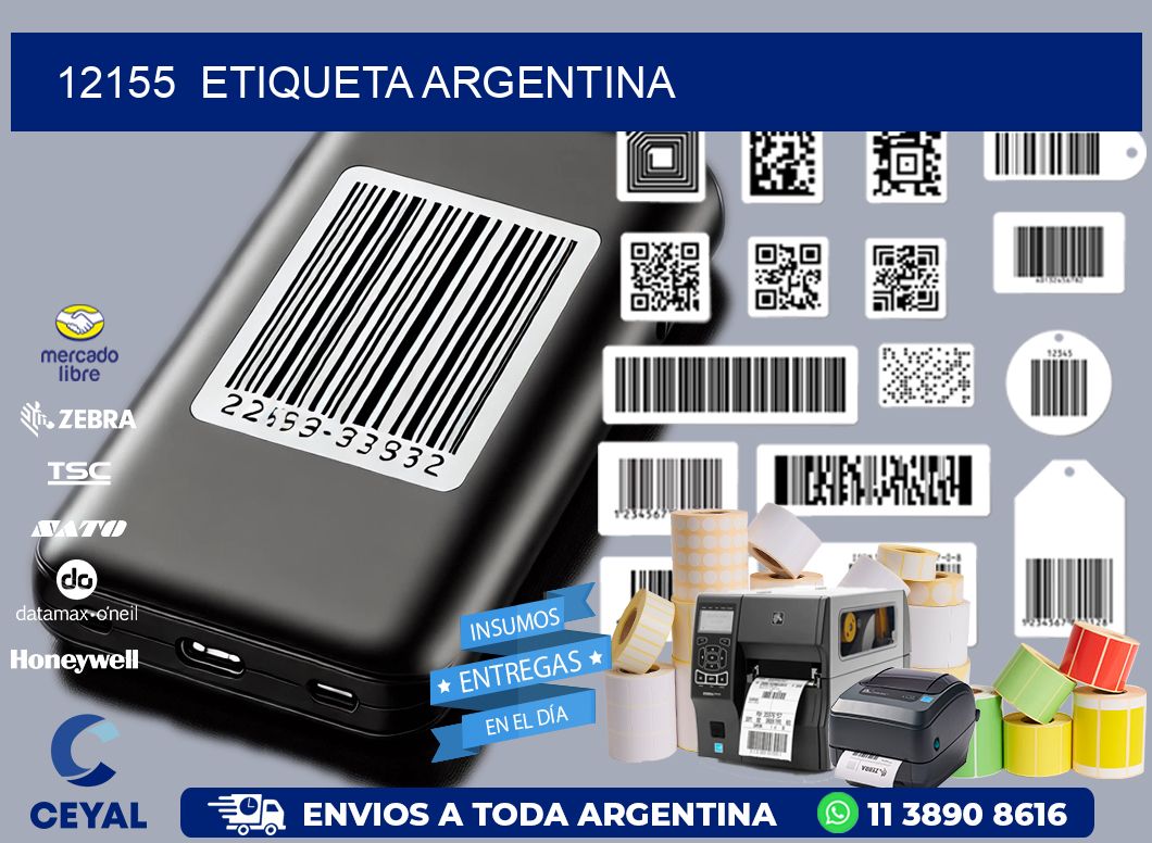 12155  ETIQUETA ARGENTINA
