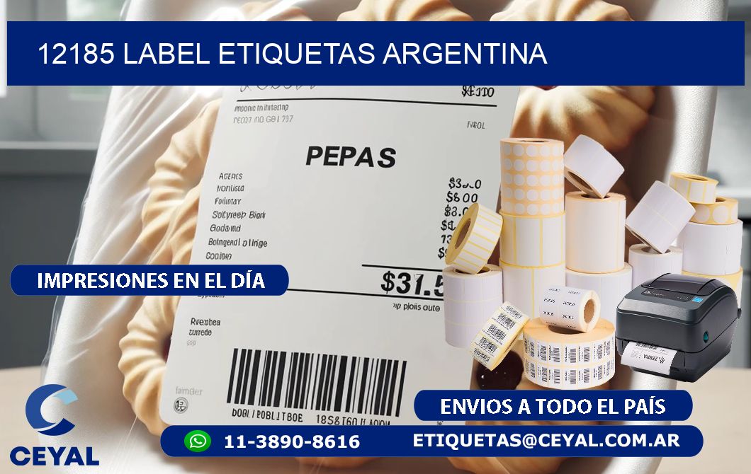 12185 LABEL ETIQUETAS ARGENTINA