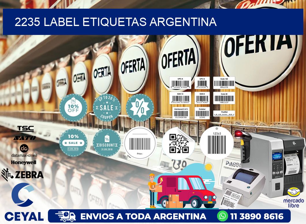 2235 LABEL ETIQUETAS ARGENTINA