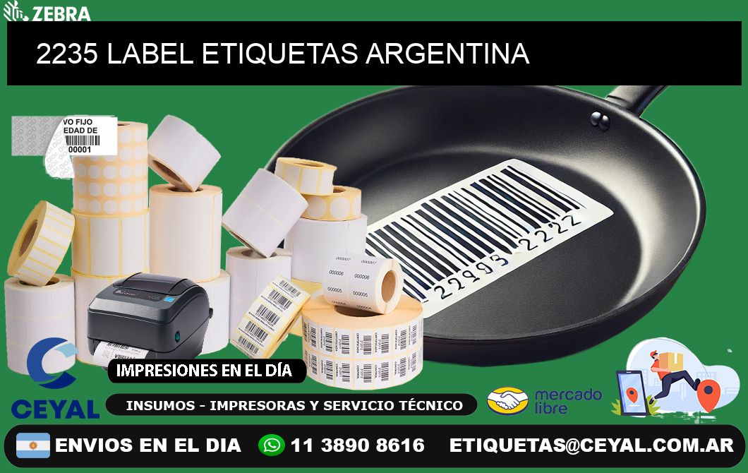 2235 LABEL ETIQUETAS ARGENTINA