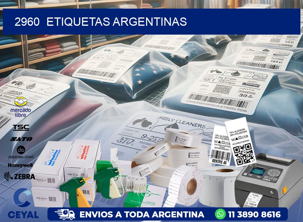 2960  ETIQUETAS ARGENTINAS