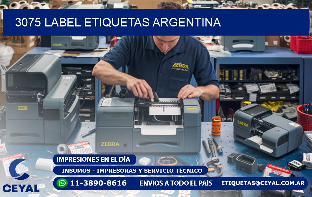 3075 LABEL ETIQUETAS ARGENTINA