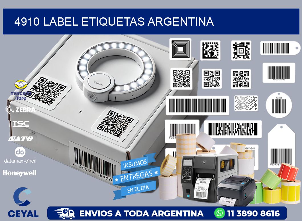4910 LABEL ETIQUETAS ARGENTINA
