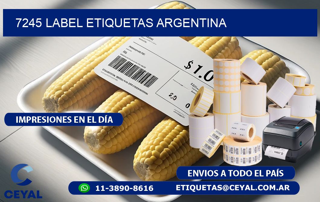 7245 LABEL ETIQUETAS ARGENTINA