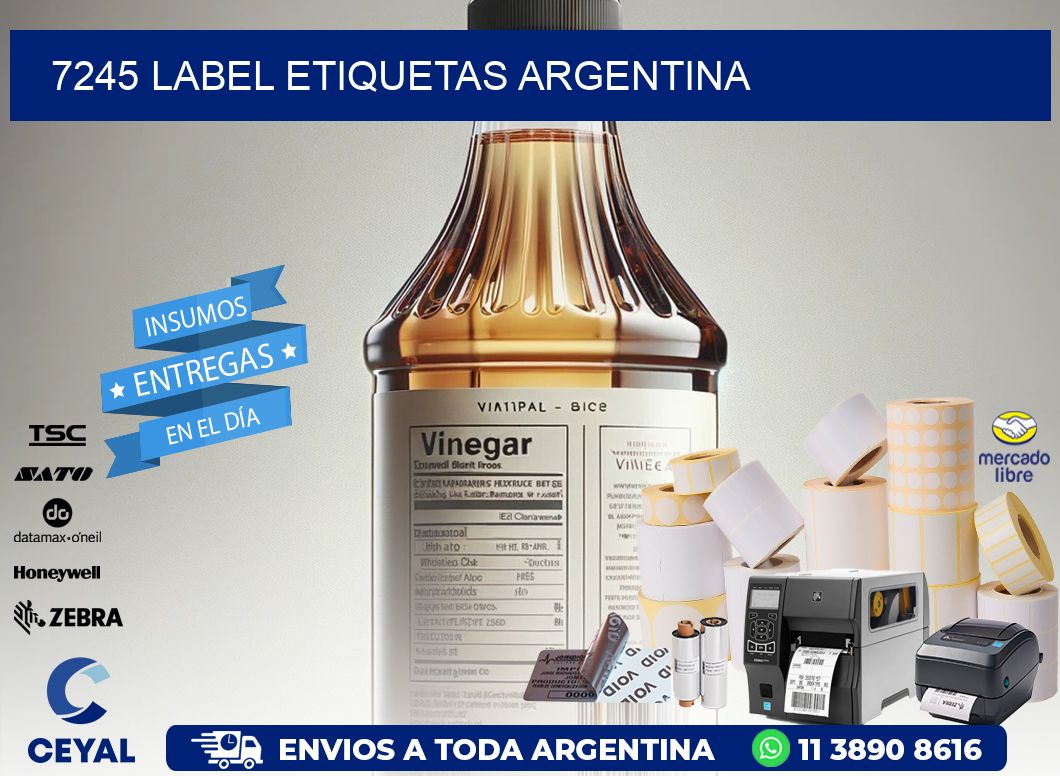 7245 LABEL ETIQUETAS ARGENTINA