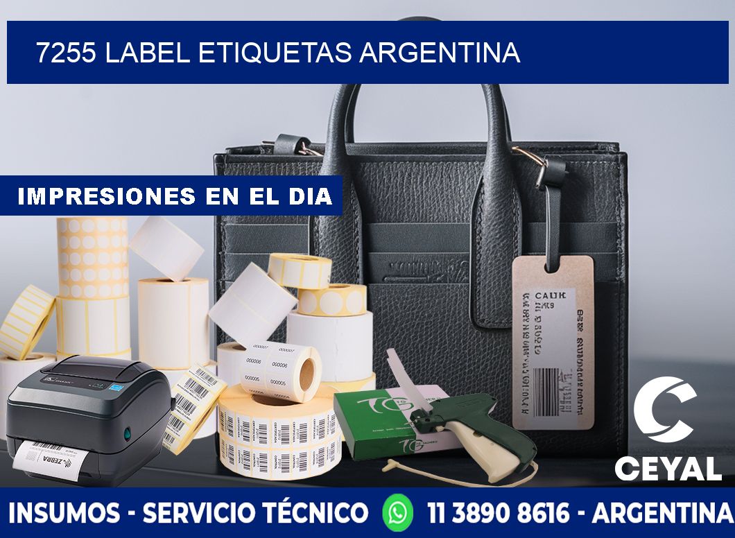 7255 LABEL ETIQUETAS ARGENTINA