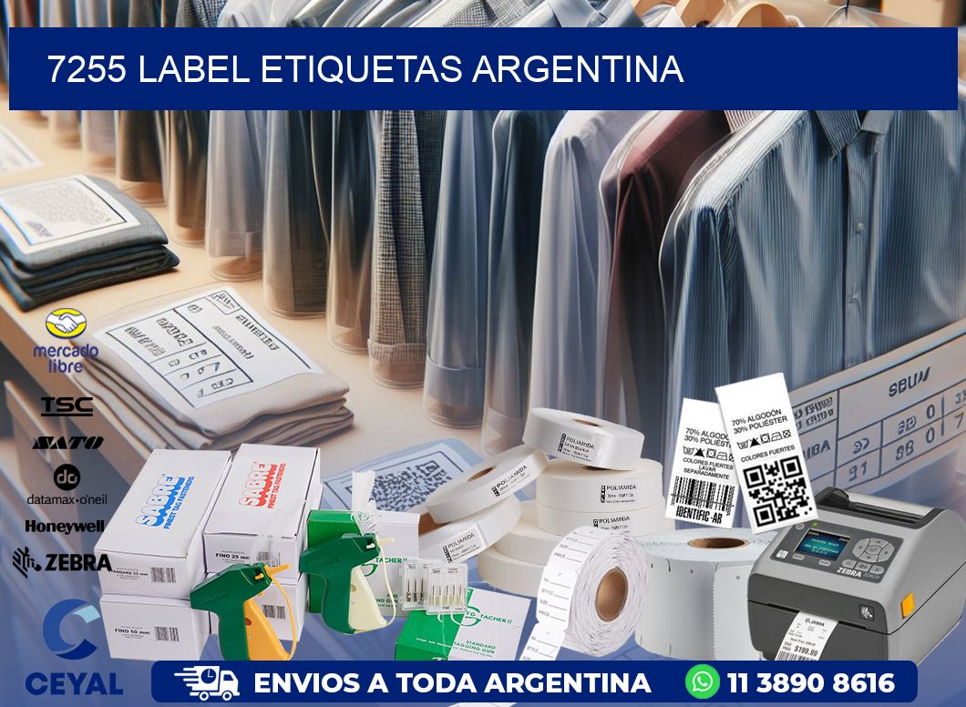 7255 LABEL ETIQUETAS ARGENTINA