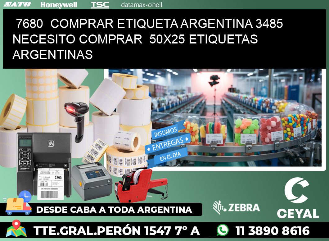 7680  COMPRAR ETIQUETA ARGENTINA 3485 NECESITO COMPRAR  50X25 ETIQUETAS ARGENTINAS