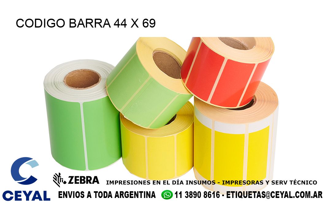 CODIGO BARRA 44 x 69