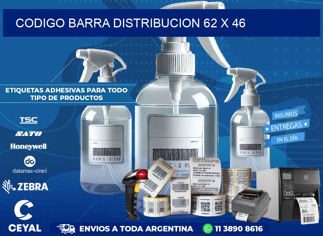 CODIGO BARRA DISTRIBUCION 62 x 46