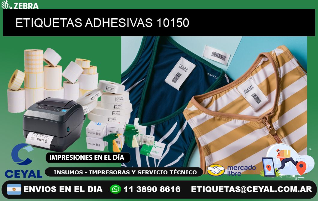 ETIQUETAS ADHESIVAS 10150