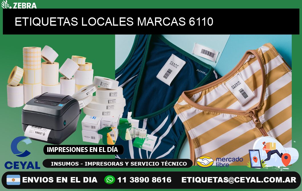 ETIQUETAS LOCALES MARCAS 6110