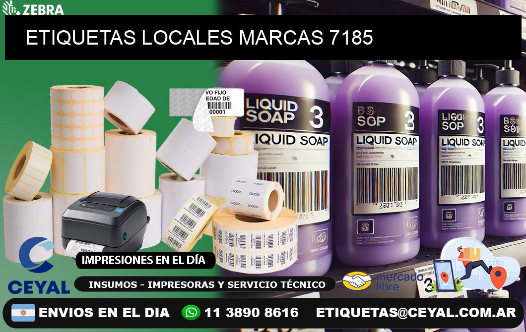 ETIQUETAS LOCALES MARCAS 7185