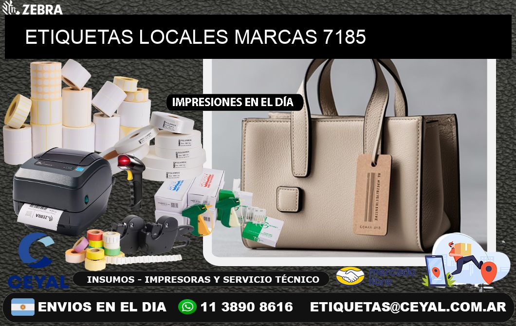 ETIQUETAS LOCALES MARCAS 7185