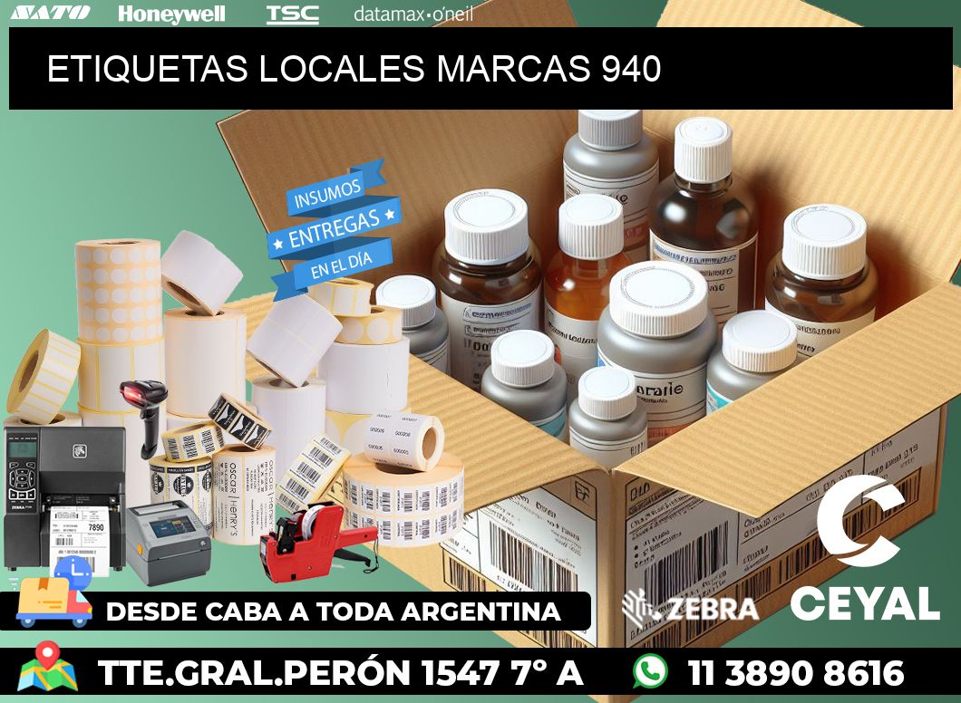 ETIQUETAS LOCALES MARCAS 940
