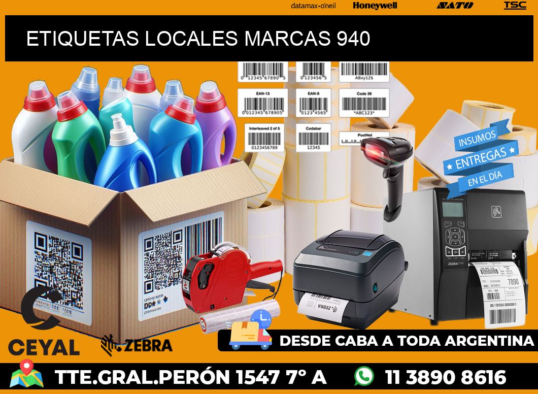 ETIQUETAS LOCALES MARCAS 940