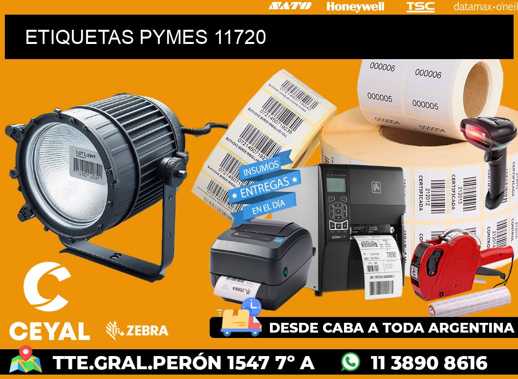 ETIQUETAS PYMES 11720