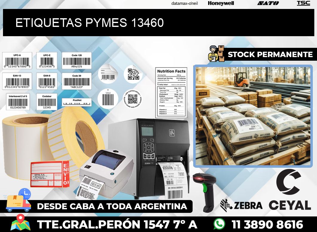 ETIQUETAS PYMES 13460