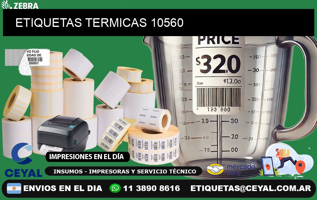 ETIQUETAS TERMICAS 10560