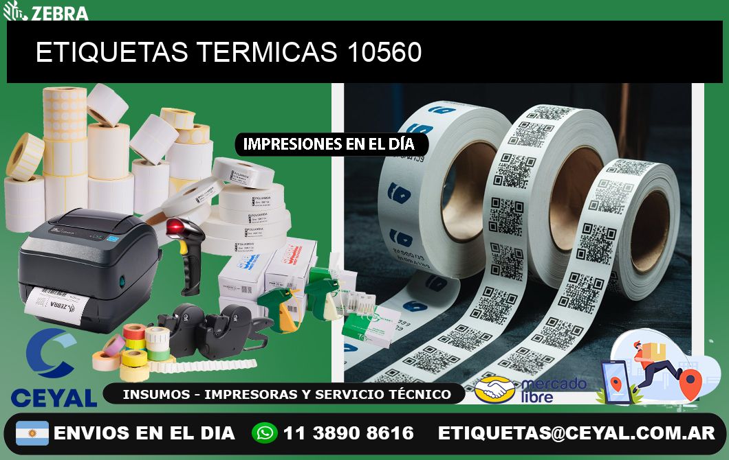 ETIQUETAS TERMICAS 10560