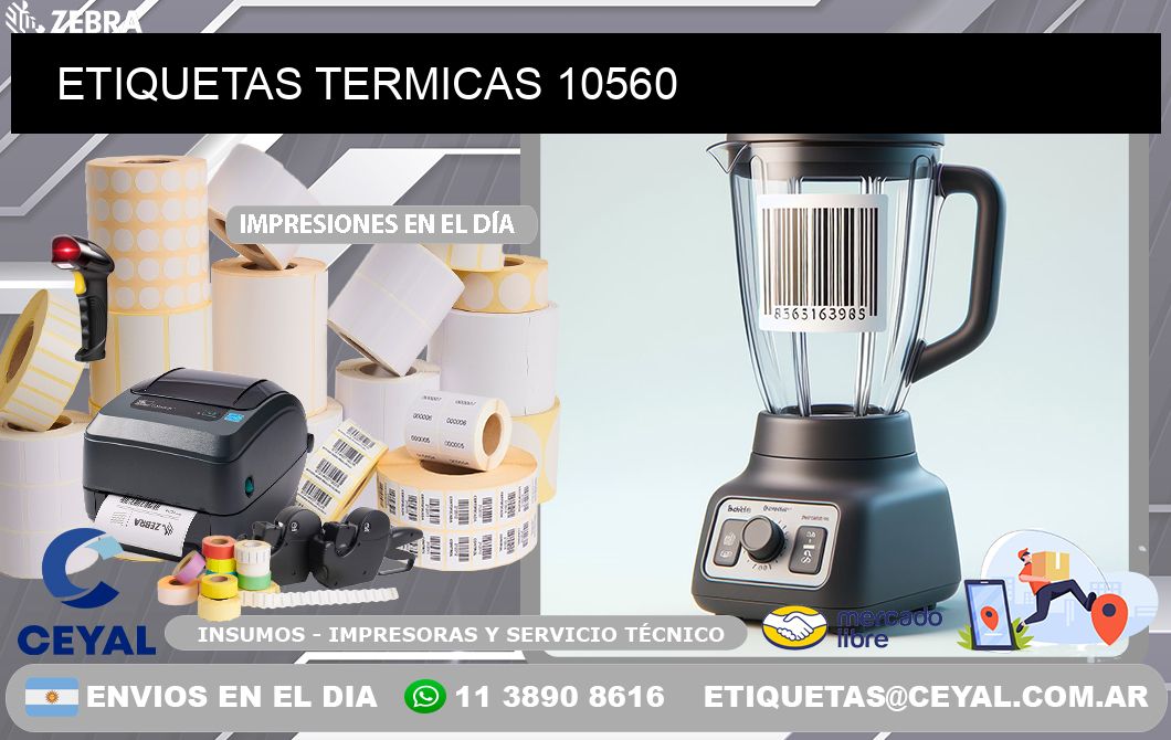 ETIQUETAS TERMICAS 10560