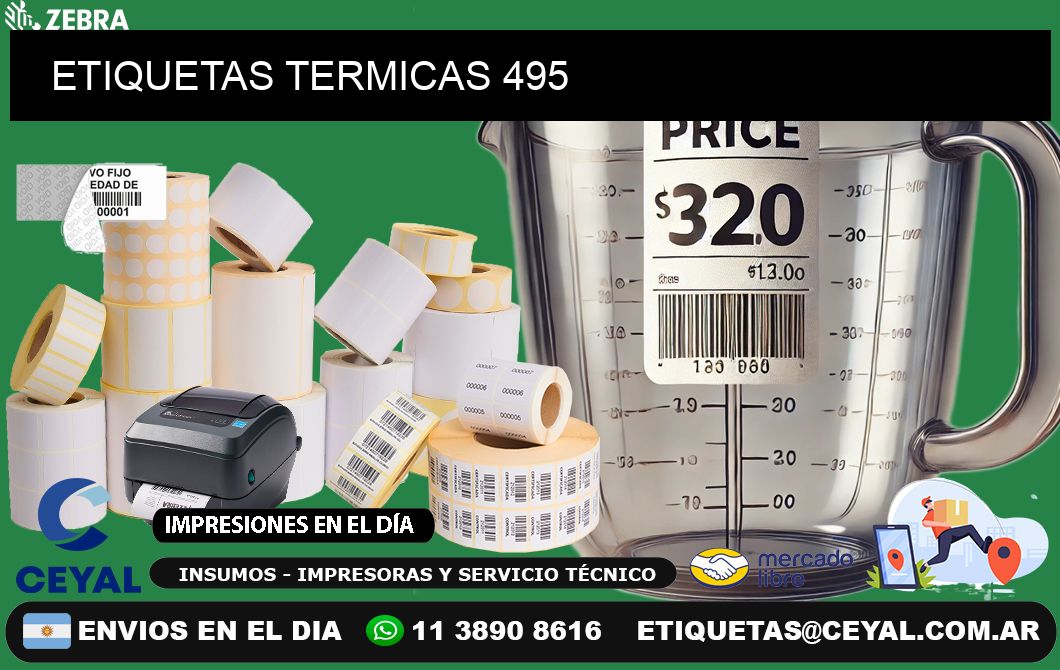 ETIQUETAS TERMICAS 495